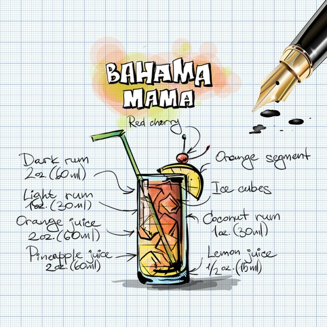 коктейль багама-мама