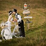 цікаві ідеї для весілля - велосипед (фото)
