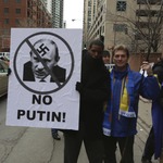 Мітинг на підтримку українців Чикаго