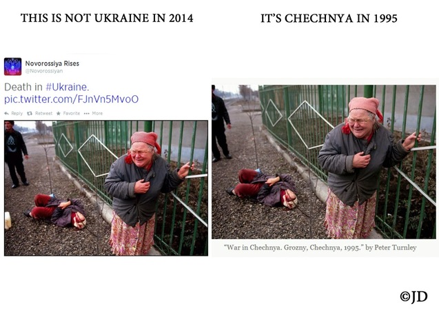 жертви війни в Чечні - брехня розійських ЗМІ