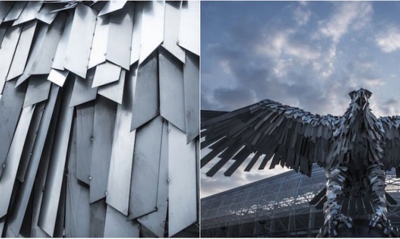 Найбільша скульптура птаха в Європі (фото)