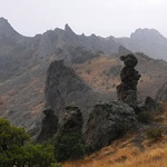 Згаслий вулкан Кара-Даг в Криму