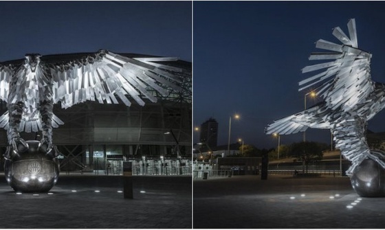 Найбільша скульптура птаха в Європі