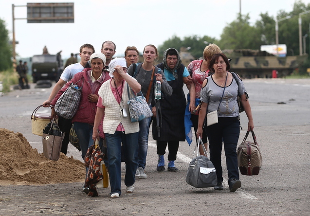 українці біженці