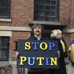 Мітинг на підтримку українців Чикаго 2014 США діаспора фото