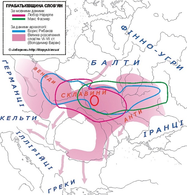  розселення слов'ян