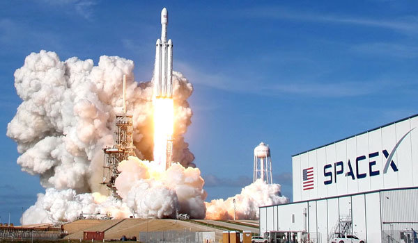 Історична подія запуску корабля SpaceX Сrew Dragon 1/1