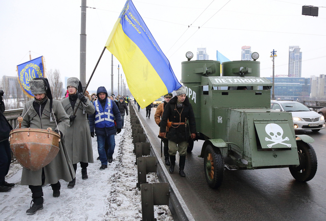 У День Соборності в Київ приїхав панцирник Петлюра 1/1