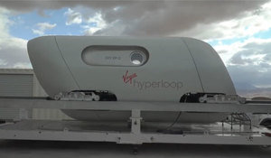 Поїзд на магнітній подушці Virgin Hyperloop вперше у світі перевіз перших пасажирів