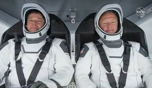 Історична подія запуску корабля SpaceX Сrew Dragon