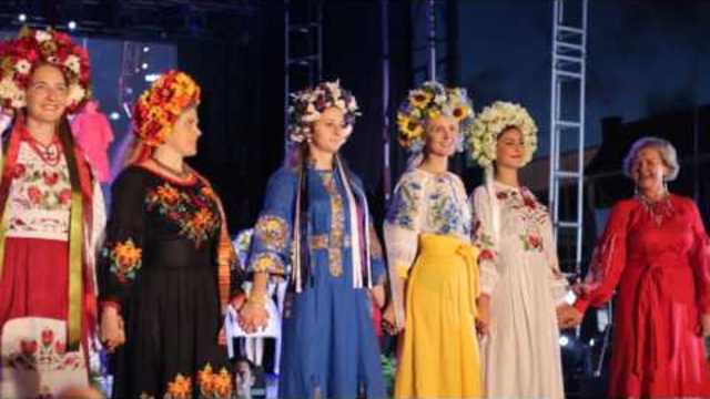 Синій льон на Toronto Ukrainian Festival 