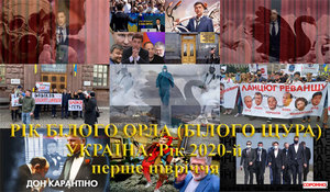 Валерій Зміївський<br />
Україна. Знаки Зодіаку<br />
Україна, рік 2020-й. Рік Білого Орла (Білого Щура)<br />
Перше півріччя