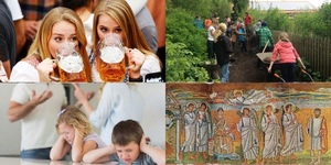 Наша група вітає усіх з Томи нею Неділе (Провідною) , Мак симом Терентієм, Помплієм, Зеноном, Олександром, Феді ром, Яківом , Всесвітній День книги та авторського права , День психолога , День англі йської мови , Міжнародний день колупання в носі , Між на