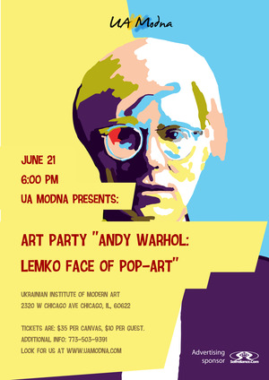 Art Party Andy Warhol: Lemko face of Pop-Art