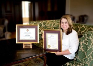 Українка з Ірландії отримала відзнаку від Конгресу США