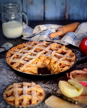 Готуємо пісний яблучний пиріг
