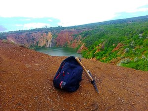 Перша офіційна експедиція Геологічного клубу. Львоський кар'єр.
