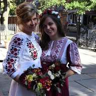 Весільне вбрання в українському стилі від бренду Синій льон 4/53
