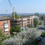 Калуш, місто влітку
