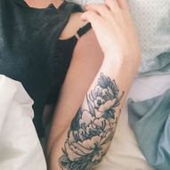 Ідеї Для Татуювань: Floral Tattoo 84/100