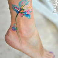 Ідеї Для Татуювань: Floral Tattoo 1/100