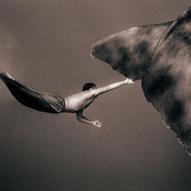 людина і кит (фото)
