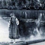 На Полтавщині. Фото невідомого автора, 1890-ті.