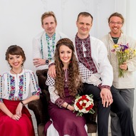 Весільне вбрання в українському стилі від бренду Синій льон 16/53