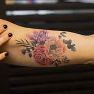 Ідеї Для Татуювань: Floral Tattoo 62/100