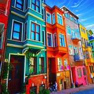Кольоровий будинок Стамбул, Туреччина