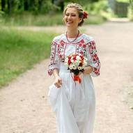 Весільне вбрання в українському стилі від бренду Синій льон 14/53