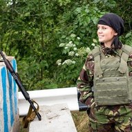 українські жінки-солдати в АТО (фото)