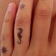 татуювання6 морський коник