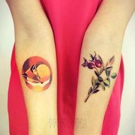 Ідеї Для Татуювань: Floral Tattoo 43/100
