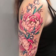 Ідеї Для Татуювань: Floral Tattoo 100/100