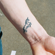 татуювання: єдиноріг