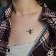 татуювання: компас