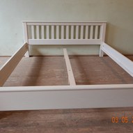 Ліжка з масиву дуба (фото)