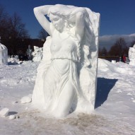 снігові скульптури, Чикаго, США, фото