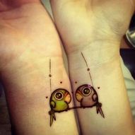 татуювання: пташки