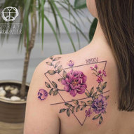 Ідеї Для Татуювань: Floral Tattoo 19/100