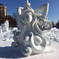 International Snow Sculpting Challenge, Чикаго, США, фото