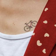 татуювання: велосипед (фото)