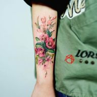Ідеї Для Татуювань: Floral Tattoo 57/100