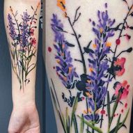 Ідеї Для Татуювань: Floral Tattoo 71/100