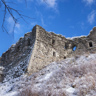 Руїни Хустського замку