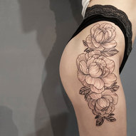 Ідеї Для Татуювань: Floral Tattoo 25/100