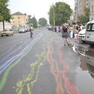 bike-rainbow, велосипедисти, фото