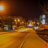 нічне місто, Україна
