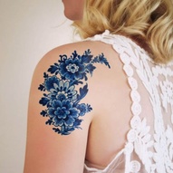 Ідеї Для Татуювань: Floral Tattoo 48/100